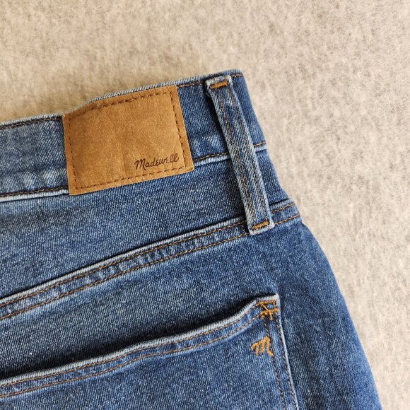 Madewell Jeans Womens 32 Blue The Perfect Vintage Straight Mayfield Wash - Picture 5 of 16